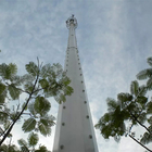 A torre de aço Monopole Polo da telecomunicação 15 medidores pulveriza revestido